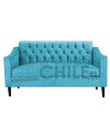 SOFA BAUL CAPITONE BRAZO CUADRADO FELPA