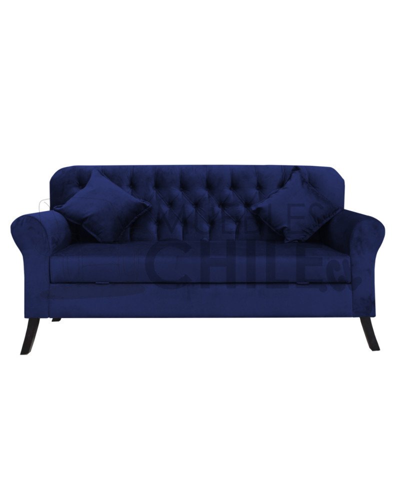 SOFA BAUL CAPITONE TAPIZ FELPA