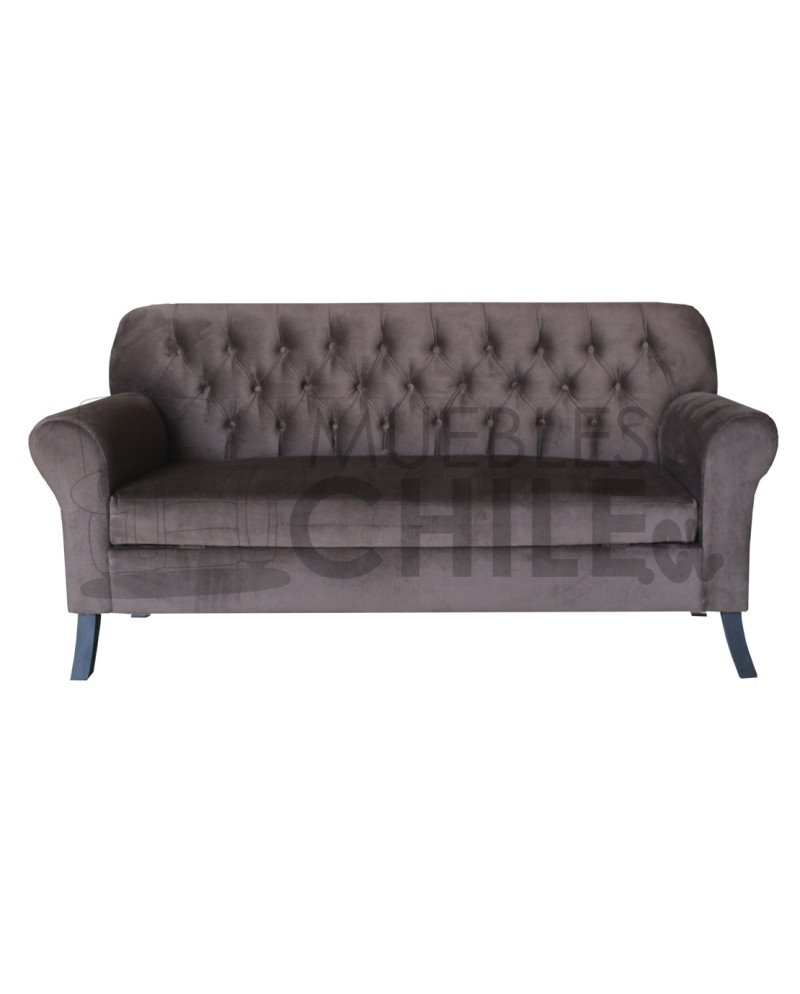 SOFA BAUL CAPITONE TAPIZ FELPA