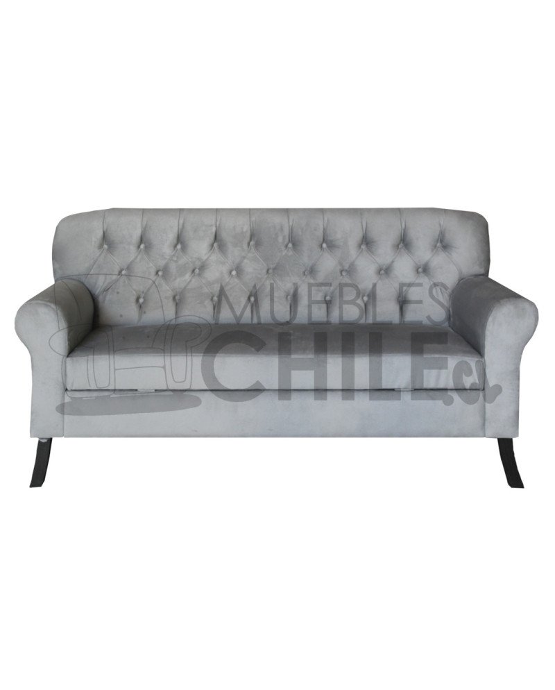 SOFA BAUL CAPITONE TAPIZ FELPA
