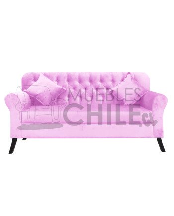 SOFA BAUL CAPITONE TAPIZ FELPA