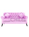 SOFA BAUL CAPITONE TAPIZ FELPA
