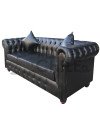 Sofá Chesterfield 3 Cuerpos en Cuero PU – Sofá Capitone Elegante y Resistente