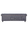 SOFA CHESTERFIELD 4 CUERPOS LINO