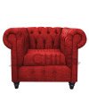 Sillón Chesterfield 1 Cuerpo Lino – Sillón Clásico Elegante y Resistente