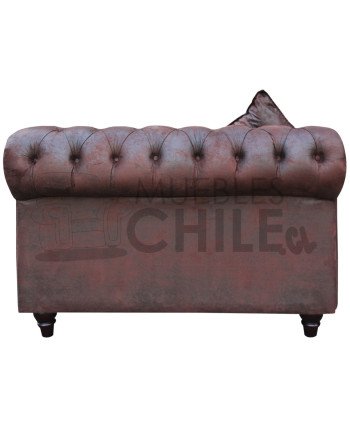 CHESTERFIELD CAPITONE MODULAR CUERO BONDED