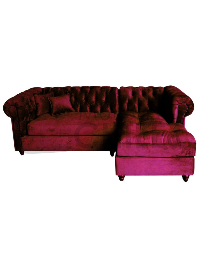 CHESTERFIELD SECCIONAL DERECHO FELPA