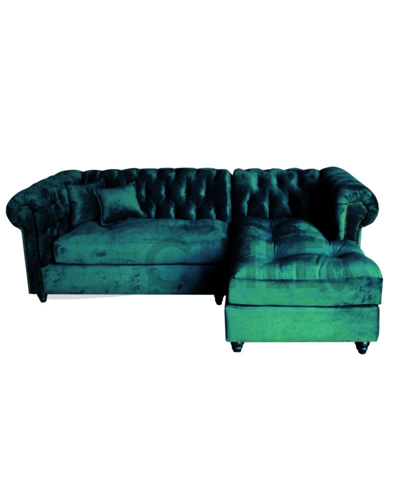 CHESTERFIELD SECCIONAL DERECHO FELPA