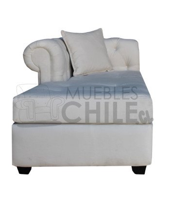 CHESTERFIELD SECCIONAL IZQUIERDO FELPA