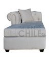 CHESTERFIELD SECCIONAL IZQUIERDO FELPA