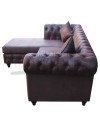 Chesterfield modular cuero bonded reversible – Muebles Chile