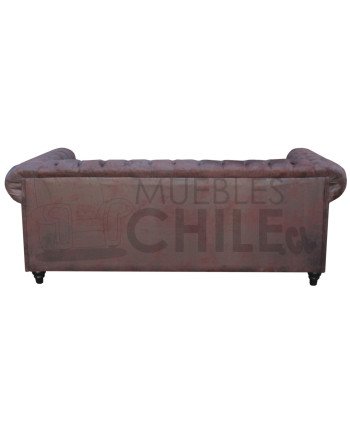 Chesterfield modular cuero bonded reversible – Muebles Chile