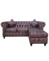 Chesterfield modular cuero bonded reversible – Muebles Chile