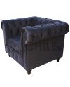 Sillón Chesterfield 1 Cuerpo Felpa – Sillón Clásico Elegante y Resistente