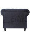 Sillón Chesterfield 1 Cuerpo Felpa – Sillón Clásico Elegante y Resistente