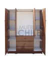 ROPERO CLOSET EUCA 150CM TINTURADO