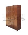 ROPERO CLOSET EUCA 150CM TINTURADO