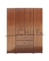ROPERO CLOSET EUCA 150CM TINTURADO
