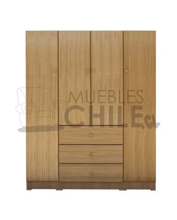 ROPERO CLOSET EUCA 150CM TINTURADO