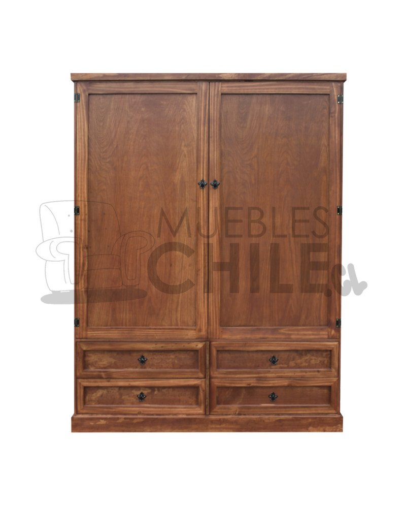 ROPERO CLOSET RUSTICO 150CM