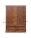 ROPERO CLOSET RUSTICO 150CM