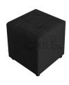 Pouf Doble Punto Felpa – Asiento Tapizado en Felpa Suave y Resistente