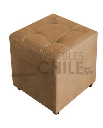 Pouf Doble Punto Felpa x2 – Set de Pouf Tapizado en Felpa de Alta Resistencia