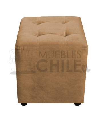 Pouf Doble Punto Felpa x2 – Set de Pouf Tapizado en Felpa de Alta Resistencia