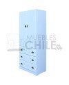 ROPERO MINI CLOSET EUCA 80CM PINTADO