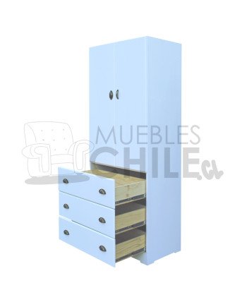 ROPERO MINI CLOSET EUCA 80CM PINTADO