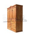 ROPERO CLOSET RUSTICO DESMONTABLE 150CM