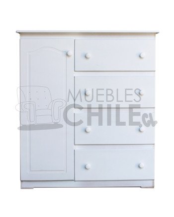 Cómoda Infantil Pintada en MDF – Muebles Chile