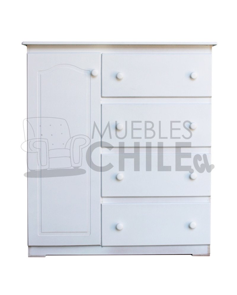 Cómoda Infantil Pintada en MDF – Muebles Chile