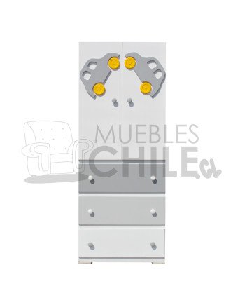 Ropero Infantil Pintada en MDF – Muebles Chile