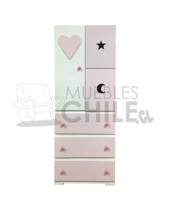 Ropero Infantil Pintada en MDF – Muebles Chile