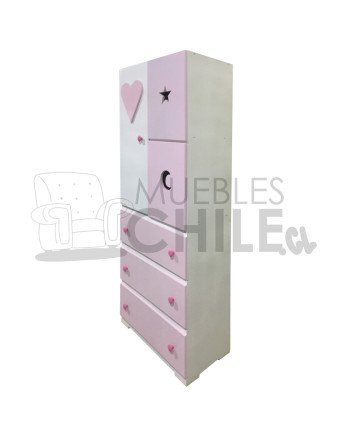 Ropero Infantil Pintada en MDF – Muebles Chile