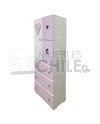 Ropero Infantil Pintada en MDF – Muebles Chile