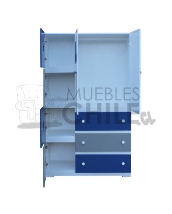 Ropero Infantil Pintada en MDF – Muebles Chile