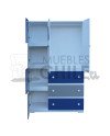 Ropero Infantil Pintada en MDF – Muebles Chile