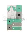 Ropero closet Infantil Pintada en MDF – Muebles Chile