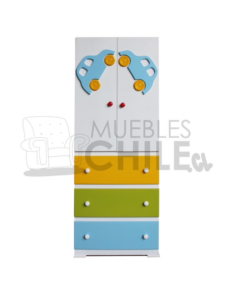 Ropero Infantil Pintada en MDF – Muebles Chile