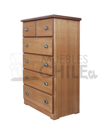 Cajonera Rústica en Pino y Terciado – Muebles Chile