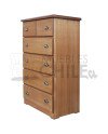 Cajonera Rústica en Pino y Terciado – Muebles Chile