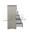Cómoda Rústica en Pino y Terciado – Muebles Chile