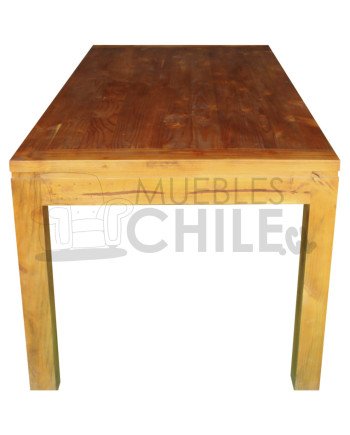 MESA COMEDOR RUSTICA 160X90CM MADERA LISA