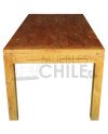 MESA COMEDOR RUSTICA 160X90CM MADERA LISA