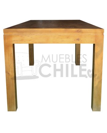 MESA COMEDOR RUSTICA 160X90CM MADERA LISA