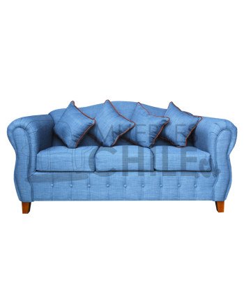 SOFA REINA ANA 3 CUERPOS LINO