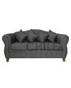 SOFA REINA ANA 3 CUERPOS LINO