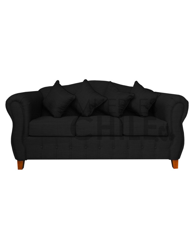 SOFA REINA ANA 3 CUERPOS LINO
